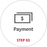 STEP 03. Payment